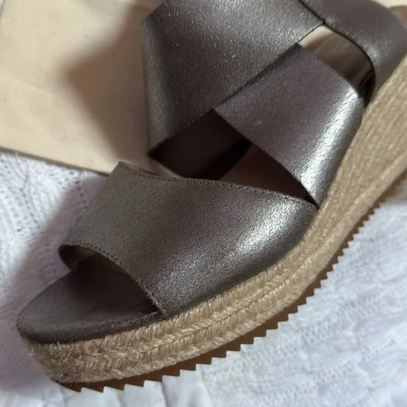 Eileen Fisher Willow Espadrille Wedge Sandals - Picture 5 of 13